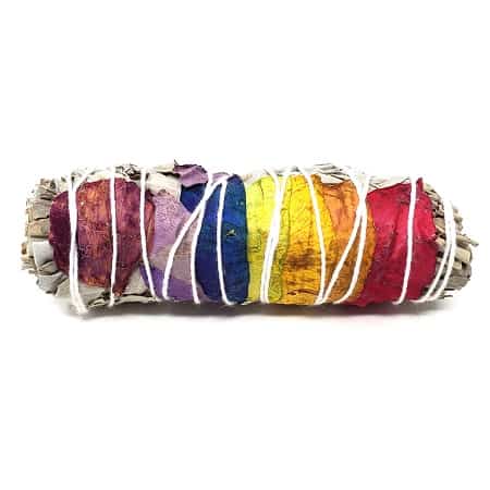 7 Chakra Sage Smudge Stick